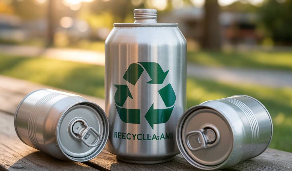 Canette en aluminium : impact environnemental et processus de recyclage